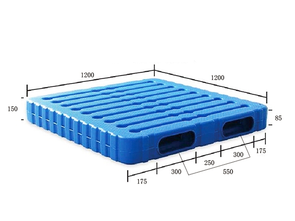 1212雙面雙向進叉吹塑托盤